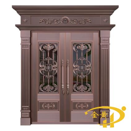 豪華別墅玻璃銅門(mén)廠家 豪華別墅玻璃銅門(mén)廠家